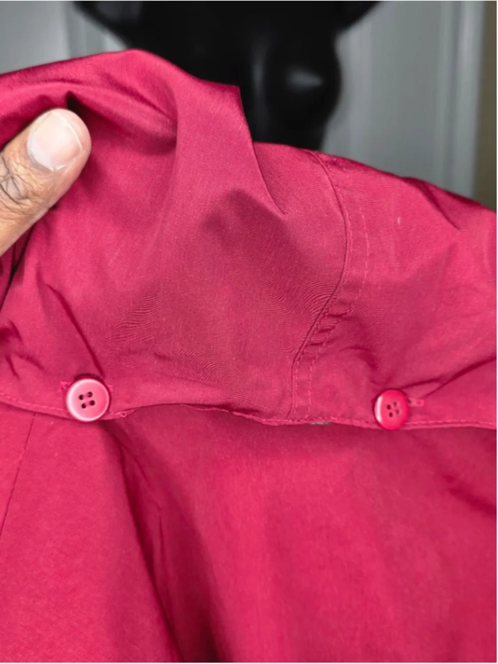 St. John's Bay Red & Gray Utility Jacket Women’s Plus Size 2X - Picture 5 of 7